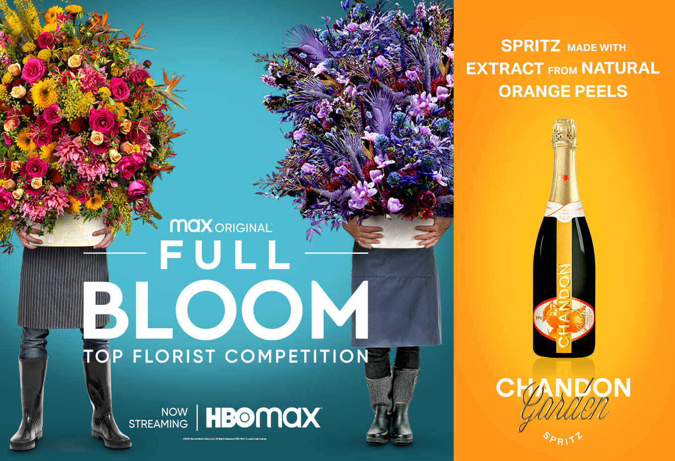 Full
                        bloom x chandon
                        garden spiritz