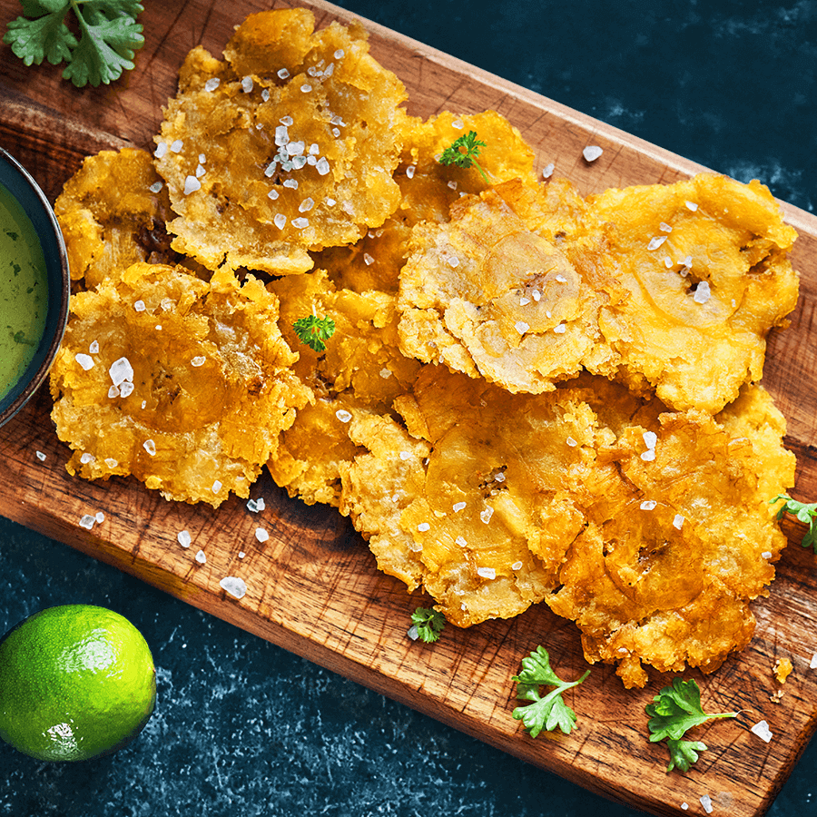 Tostones a.k.a. Twice-Fried Plantains